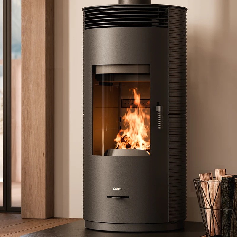 Vedkamin CADEL Spin Air 9 kW - 6