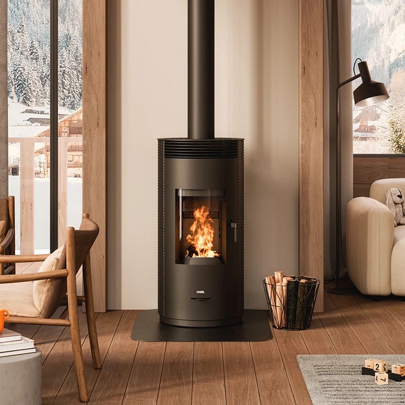 Vedkamin CADEL Spin Air 9 kW - 3