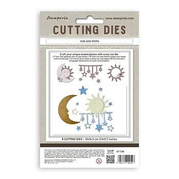 Cutting Dies A6 - Sun and moon 