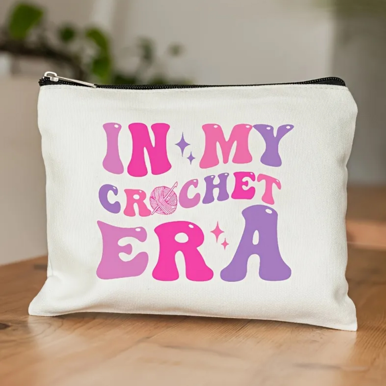 Virknålsfodral "In my crochet era"