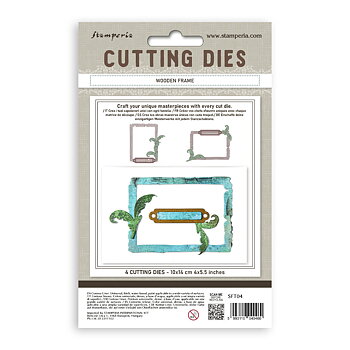 Cutting Dies A6 - Wooden frame 