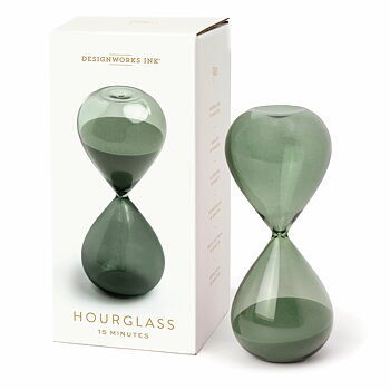 Designworks Ink : Timglas Evergreen - Lässtund 15 minuter