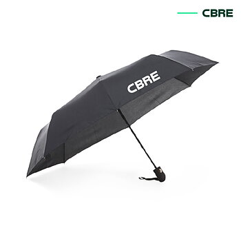 CBRE ihopfällbart paraply