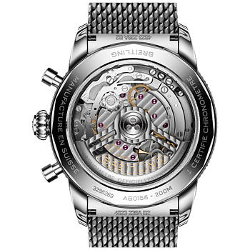 Breitling AB0156361L1A1 Superocean Heritage Automatic B01 Chronograph 42 grön baksida
