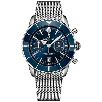 Breitling AB0156161C1A1 Superocean Heritage Automatic B01 Chronograph 42 blå