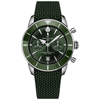 Breitling AB0156361L1S1 Superocean Heritage Automatic B01 Chronograph 42 grön