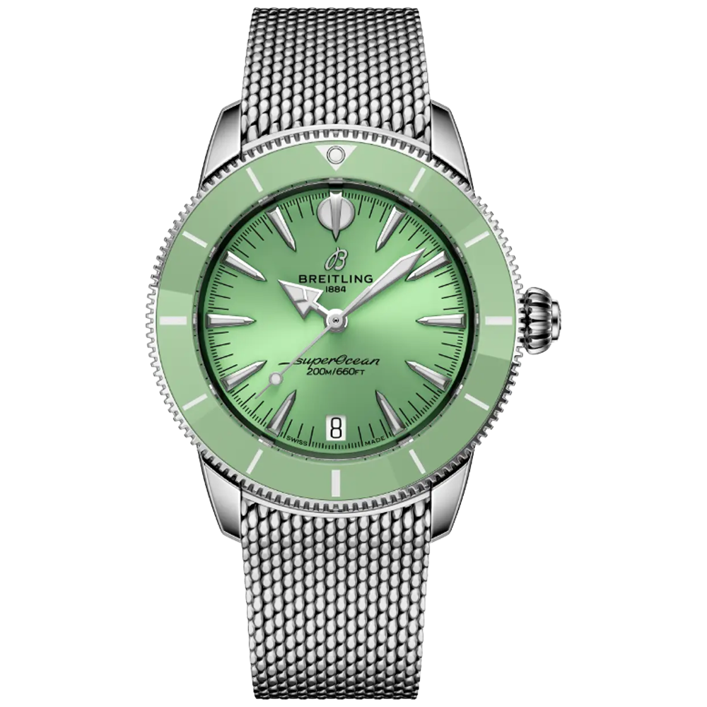 Breitling A10390361L1A1 Superocean Heritage Automatic 36 ljusgrön