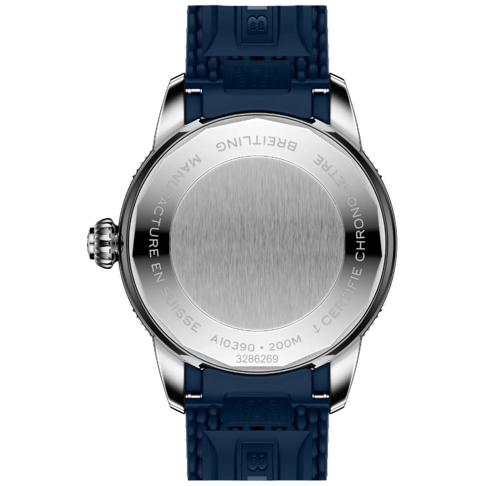 Breitling A10390161C1S1 Superocean Heritage Automatic 36 blå baksida