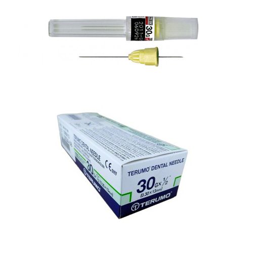 Terumo® Injektionskanyl Yellow 30G x13mm, 100st.