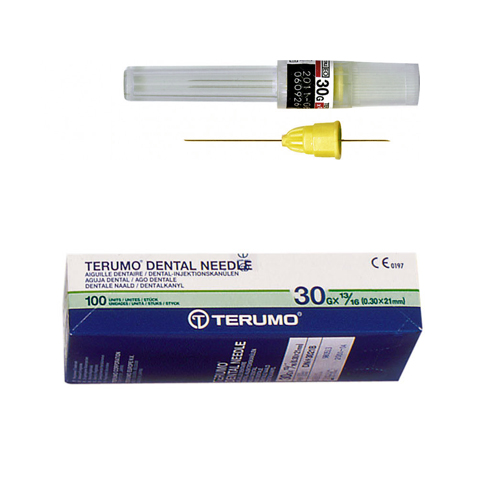 Terumo® Injektionskanyl Yellow 30G x21mm, 100st.