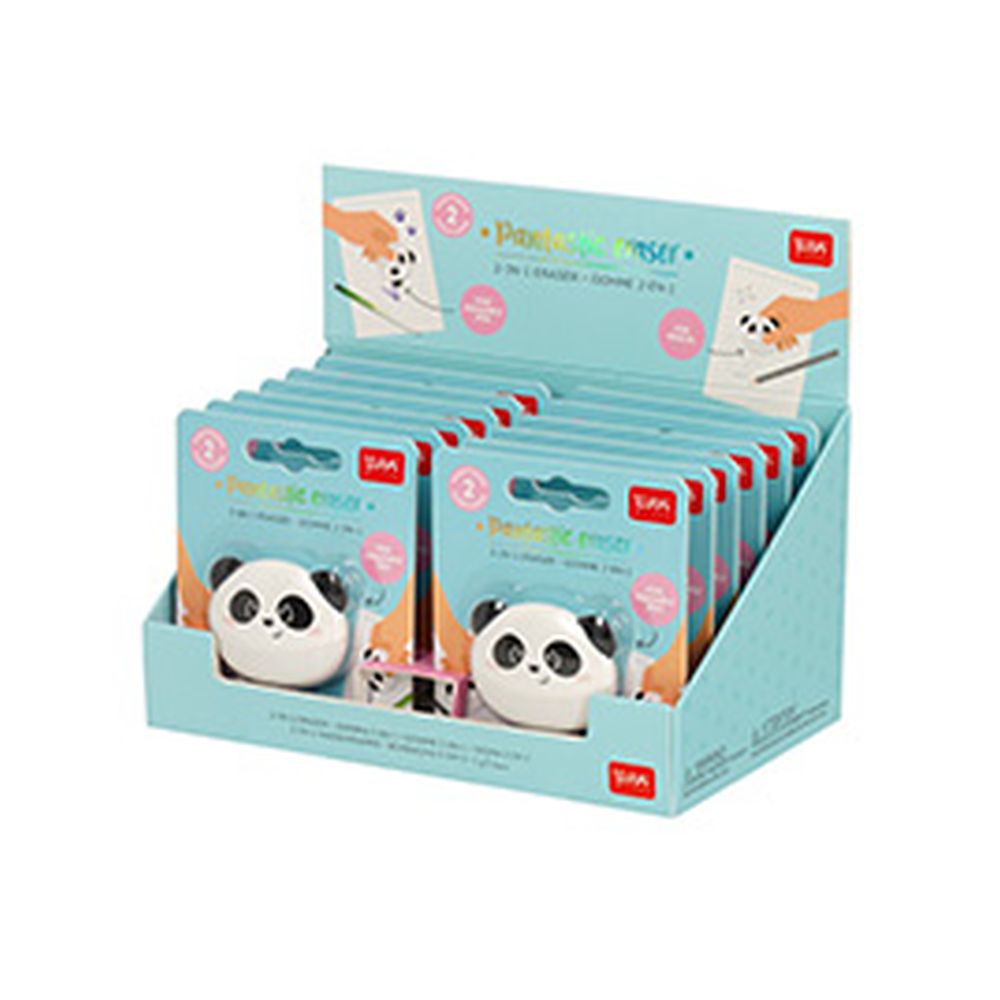 Pantastic eraser 2-in-1, viskelæder - 2