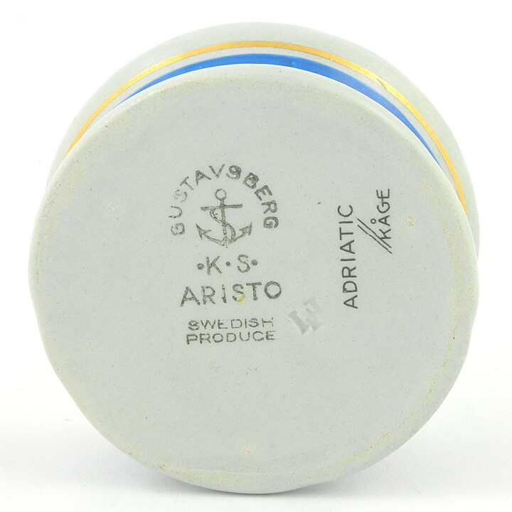 ヴィルヘルム・コーゲ  Aristoシリーズ  丸いボウル  (6cm)  1932年