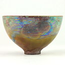 イサク・イサクソン  一点もの  オイリーな結晶釉のボウル  茶碗  (11cm)  2000年代  #8
