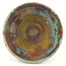 イサク・イサクソン  一点もの  オイリーな結晶釉のボウル  茶碗  (11cm)  2000年代  #8