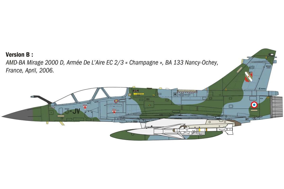 Mirage 2000 B/D 1/72 - 4