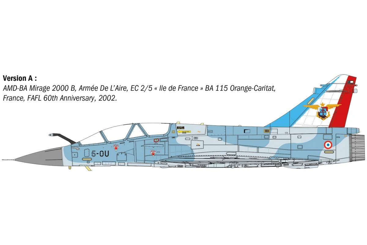 Mirage 2000 B/D 1/72 - 3