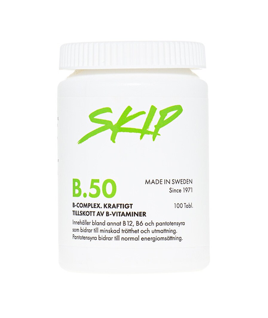 B.50 B-complex 100 tabletter Skip Nutrition