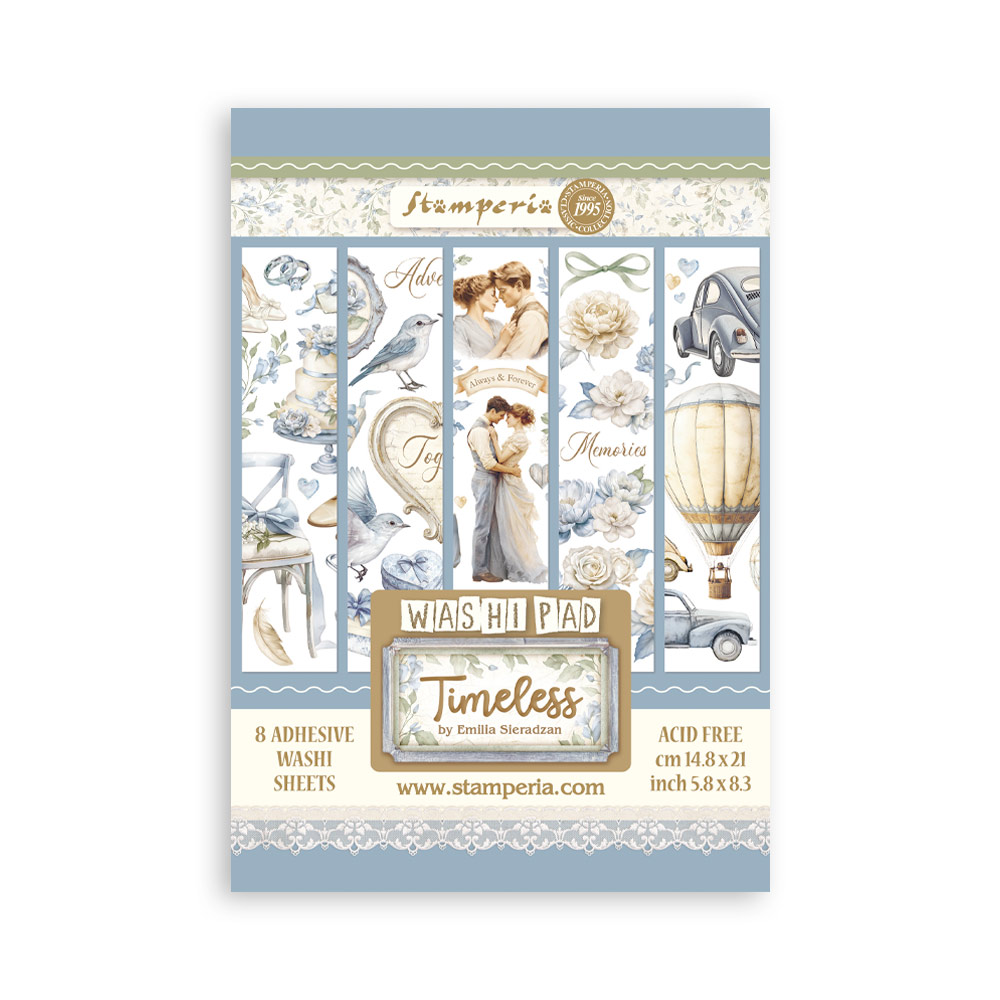 Timeless A5 Washi Pad (8pcs) 