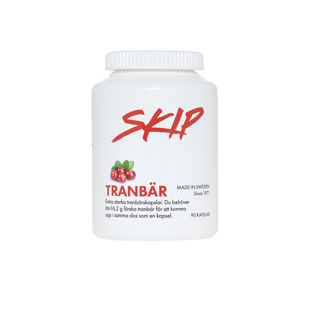 Tranbär 90 kapslar Skip Nutrition