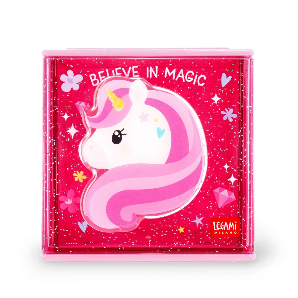 Cutie Cube, Stationery box, Unicorn - 4