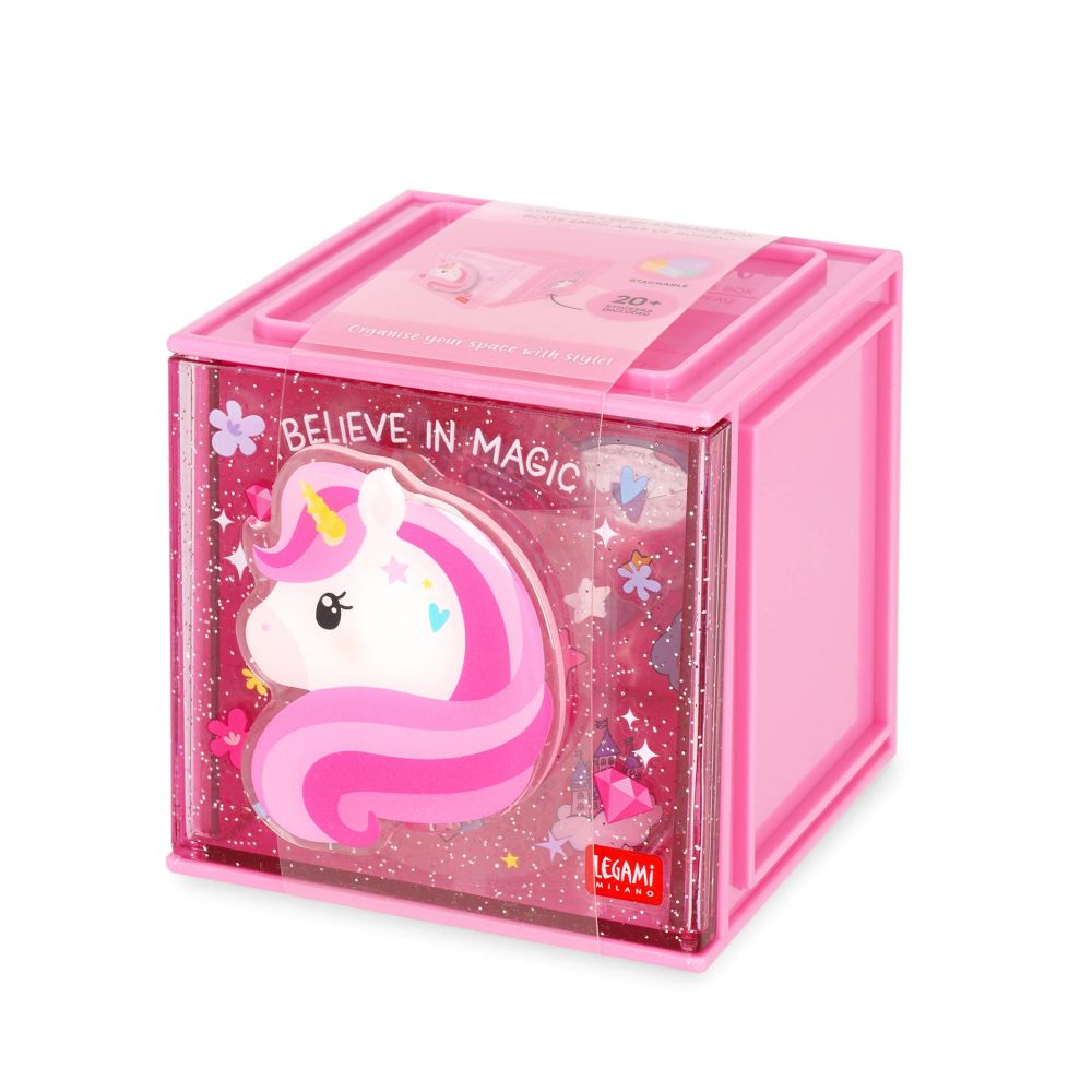 Cutie Cube, Stationery box, Unicorn - 5