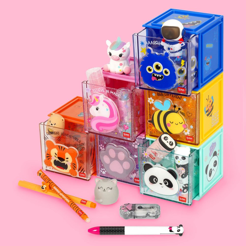 Cutie Cube, Stationery box, Unicorn - 6