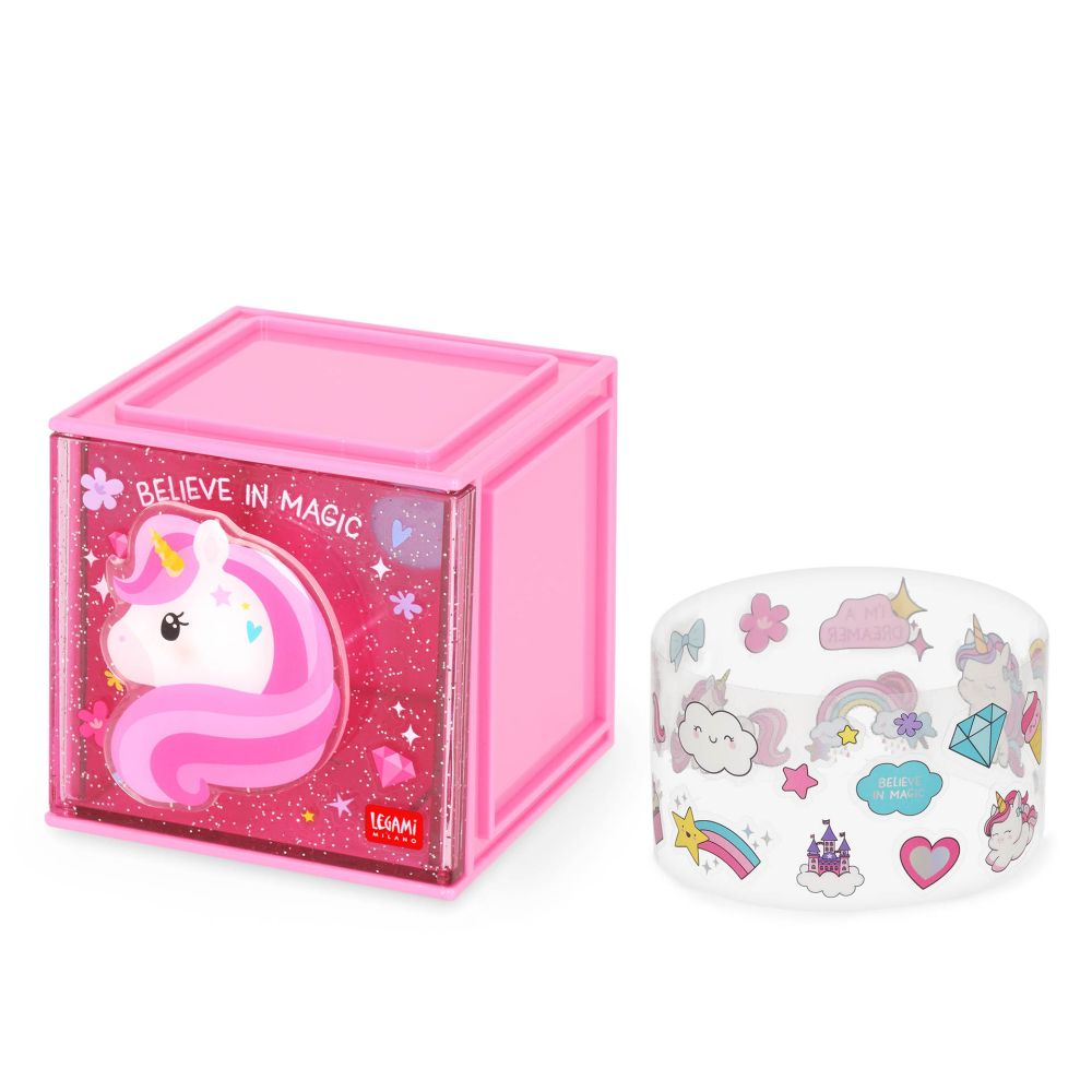 Cutie Cube, Stationery box, Unicorn - 2