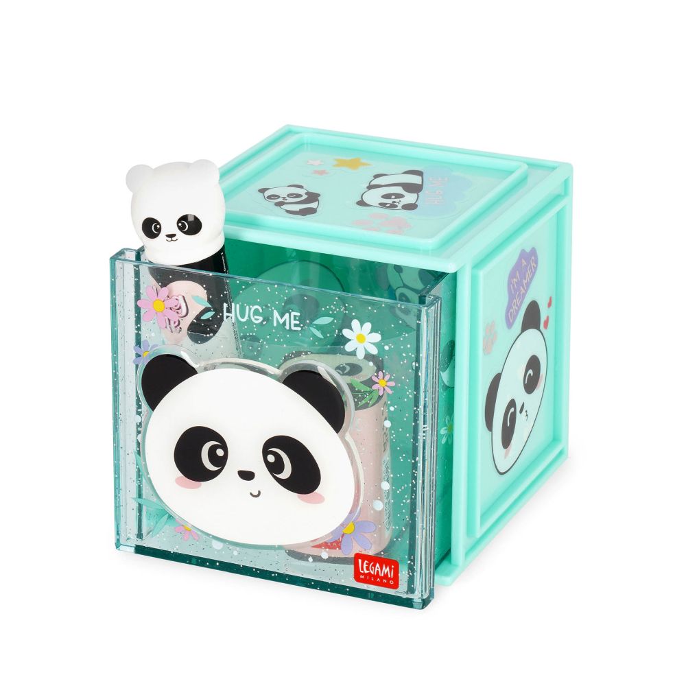 Cutie Cube, Stationery box, Panda - 3