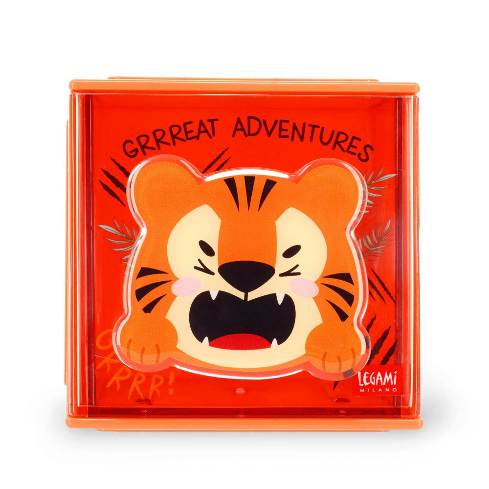 Cutie Cube, Stationery box, Tiger - 4