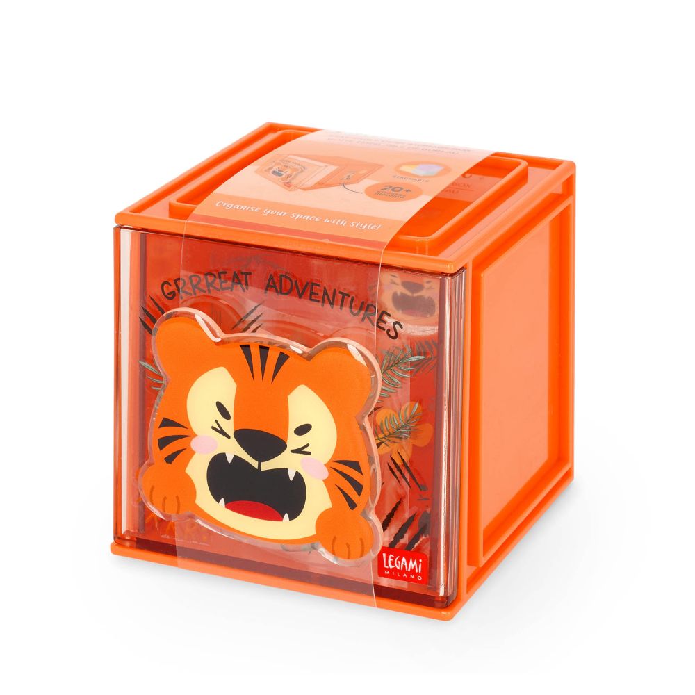 Cutie Cube, Stationery box, Tiger - 5