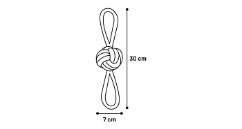 Nylon och TPE boll med öglor