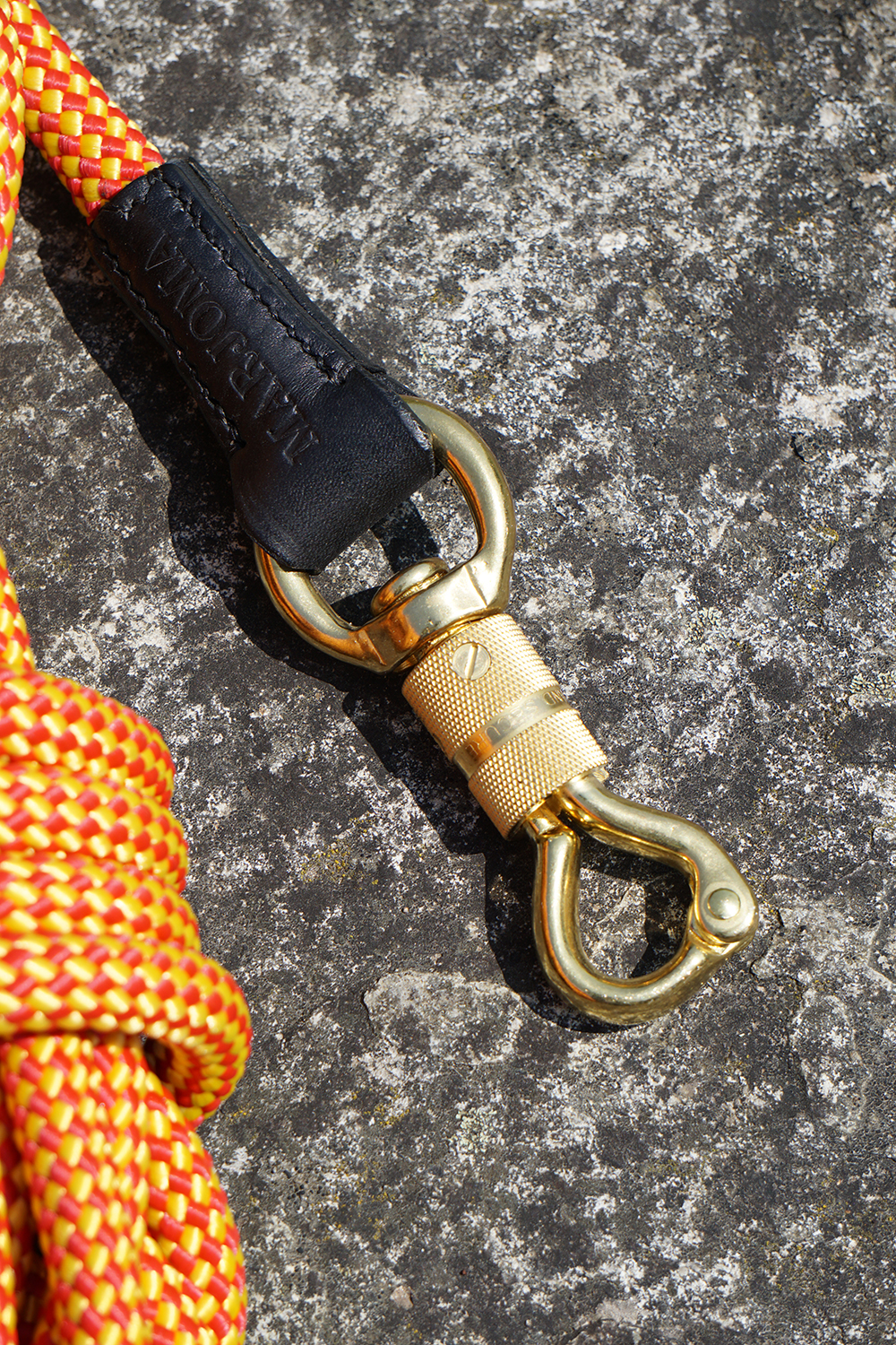 Horsemanship rope, 6 m Marjoman Iberia, with 360° carabiner - 3