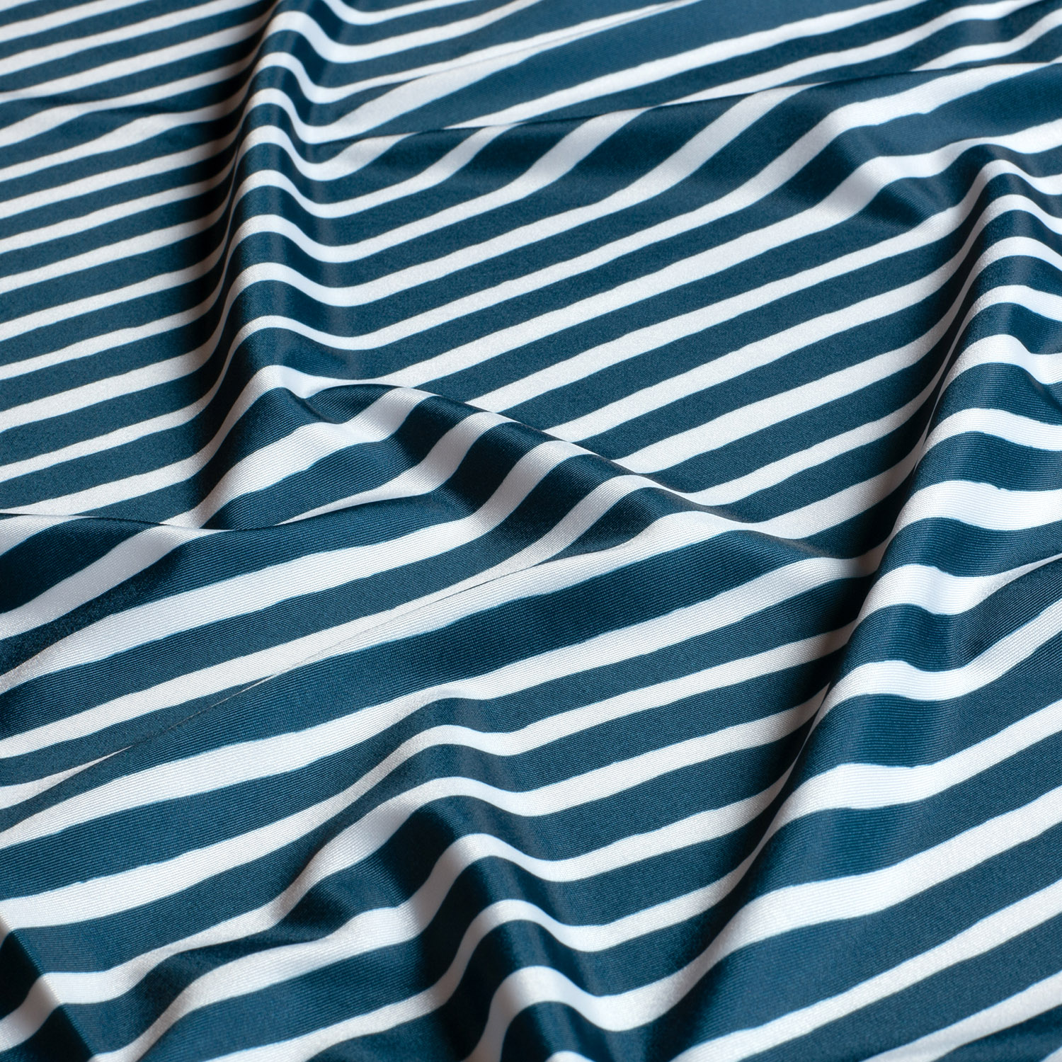 LYCRA - STRIPES PETROL