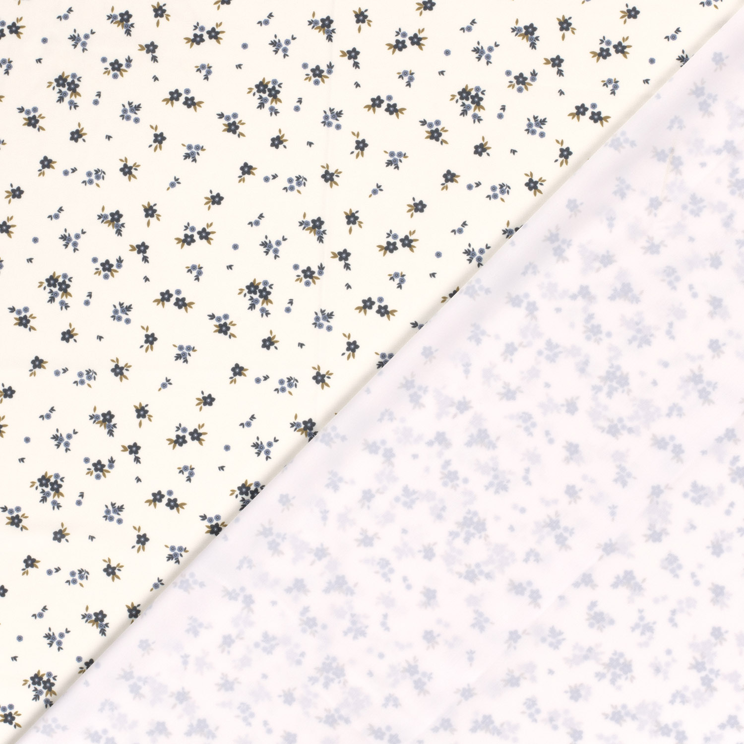 LYCRA - MINI FLORALS BLUE - 4