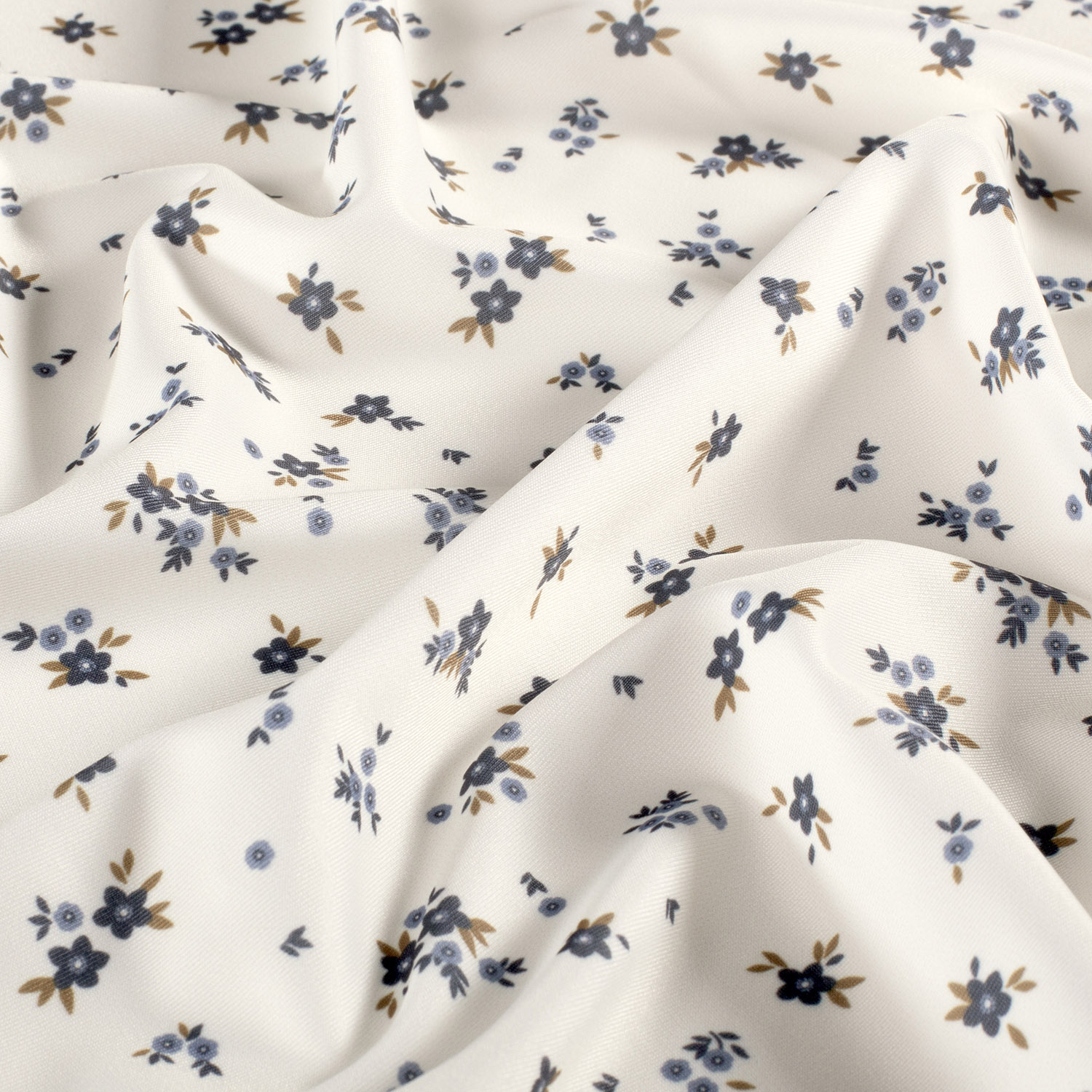 LYCRA - MINI FLORALS BLUE