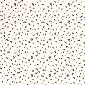LYCRA - MINI FLORALS BLUE