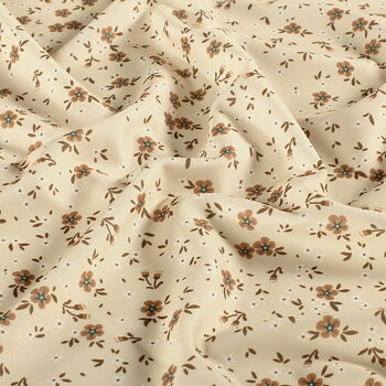 LYCRA - MINI FLORALS BEIGE