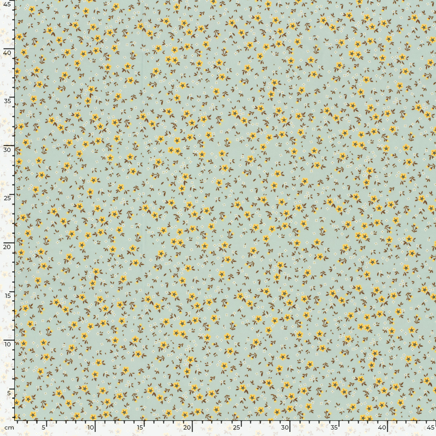 LYCRA - MINI FLORALS MINT - 5