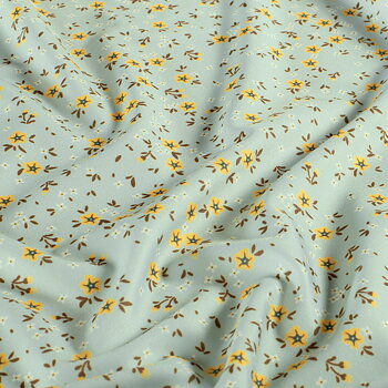 LYCRA - MINI FLORALS MINT