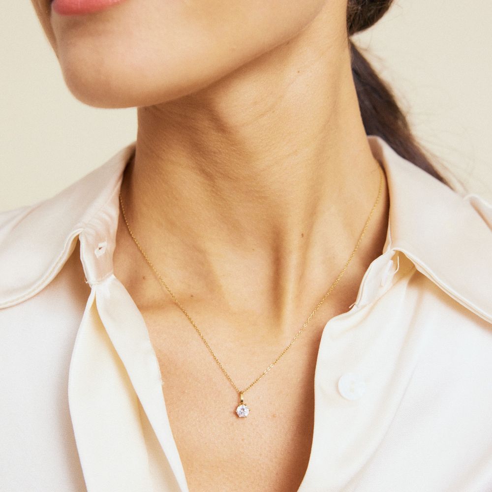 Edblad Crown halsband guld - 2