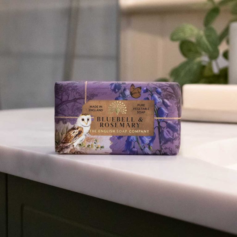 Bluebell & Rosemary Tvål (190 g) - Anniversary - 2