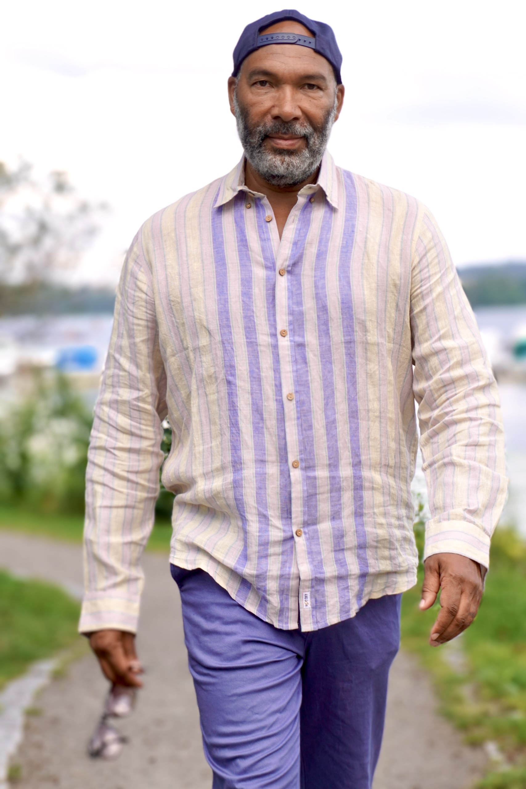 JOE SHIRT LINEN  ICECREAM 