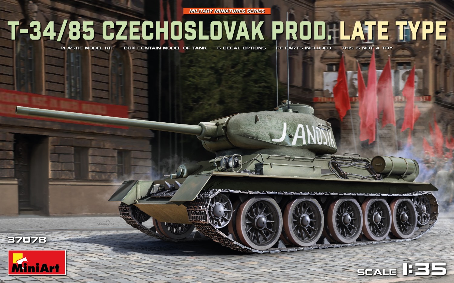 1/35 T-34-85 Czechoslovak Prod. Late Type
