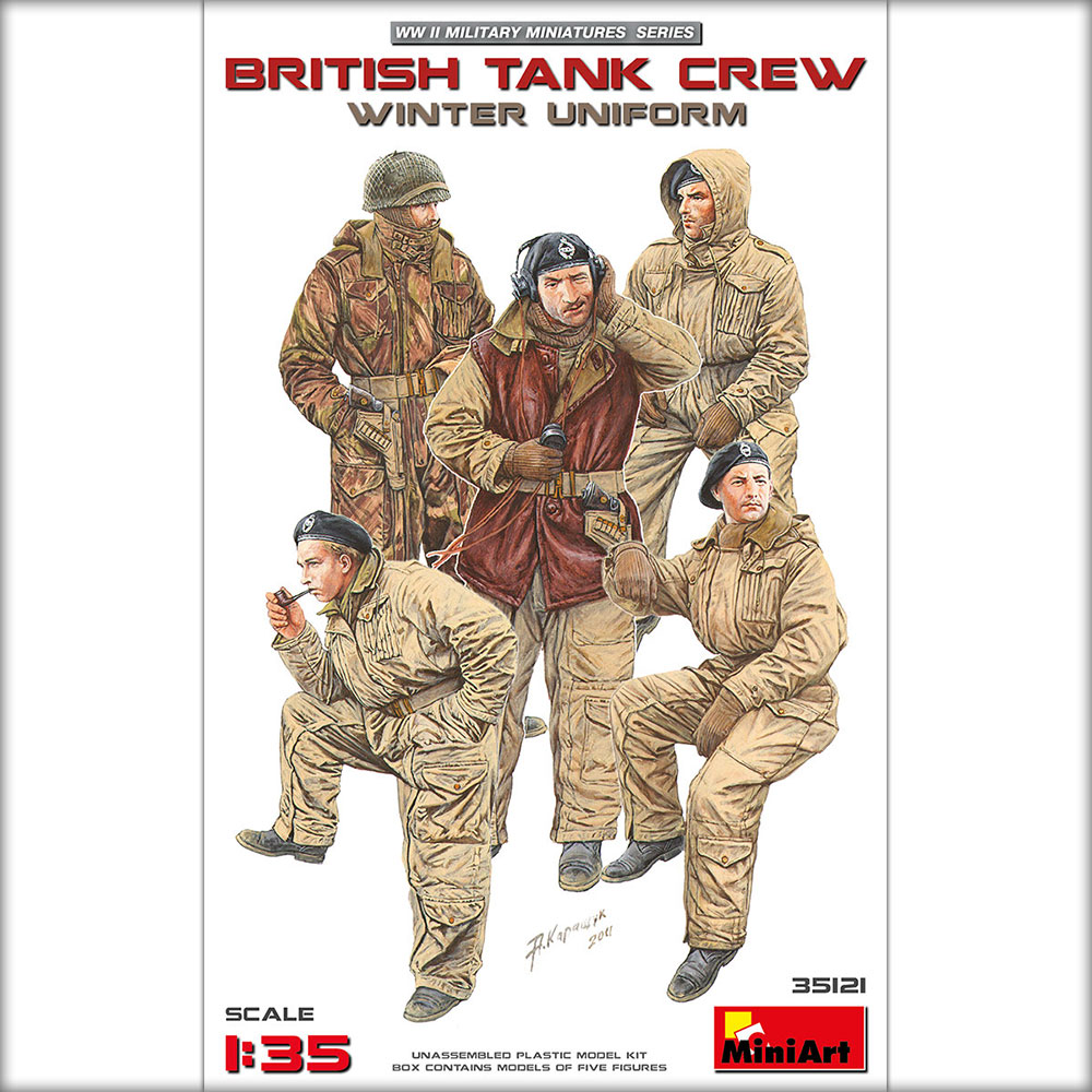 1/35 BRITISH TANK CREW. WINTER UNIFORM