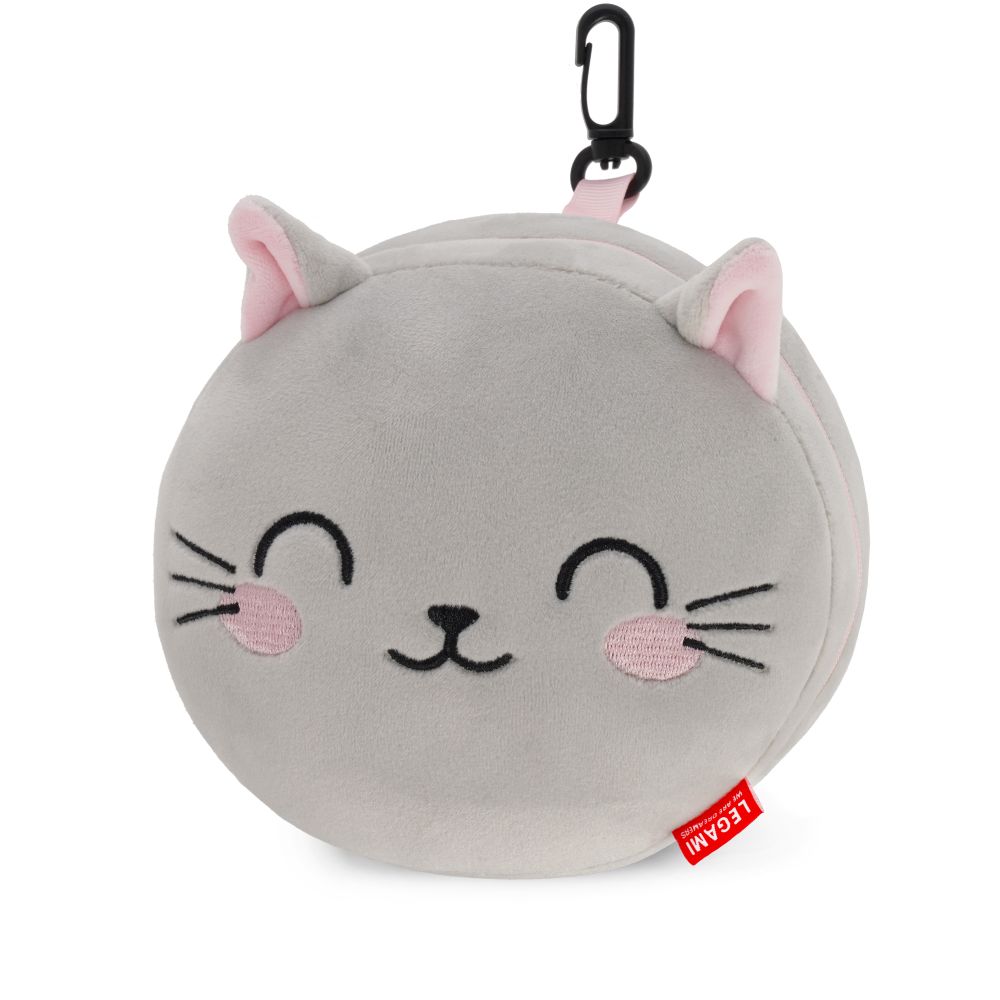 My travel buddy, reskudde med sovmask - Kitty - 3