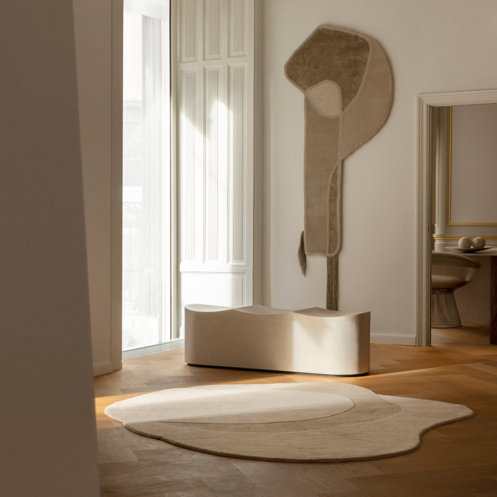 Optical Web Rug  - Linie-Design - 4