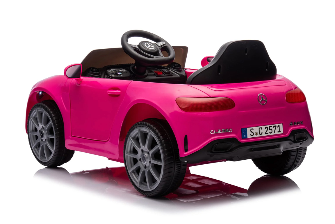 Mercedes CLS 350 Rosa Elbil för barn - 2