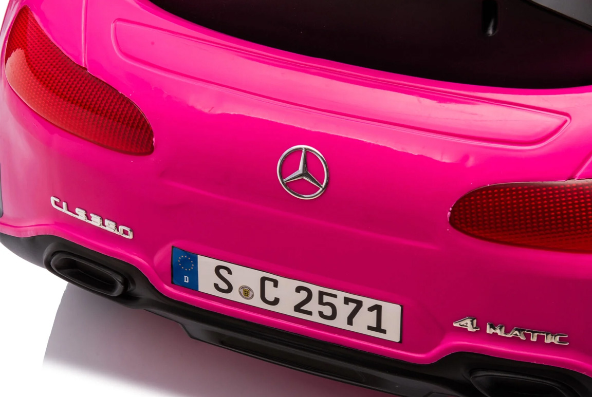 Mercedes CLS 350 Rosa Elbil för barn - 8