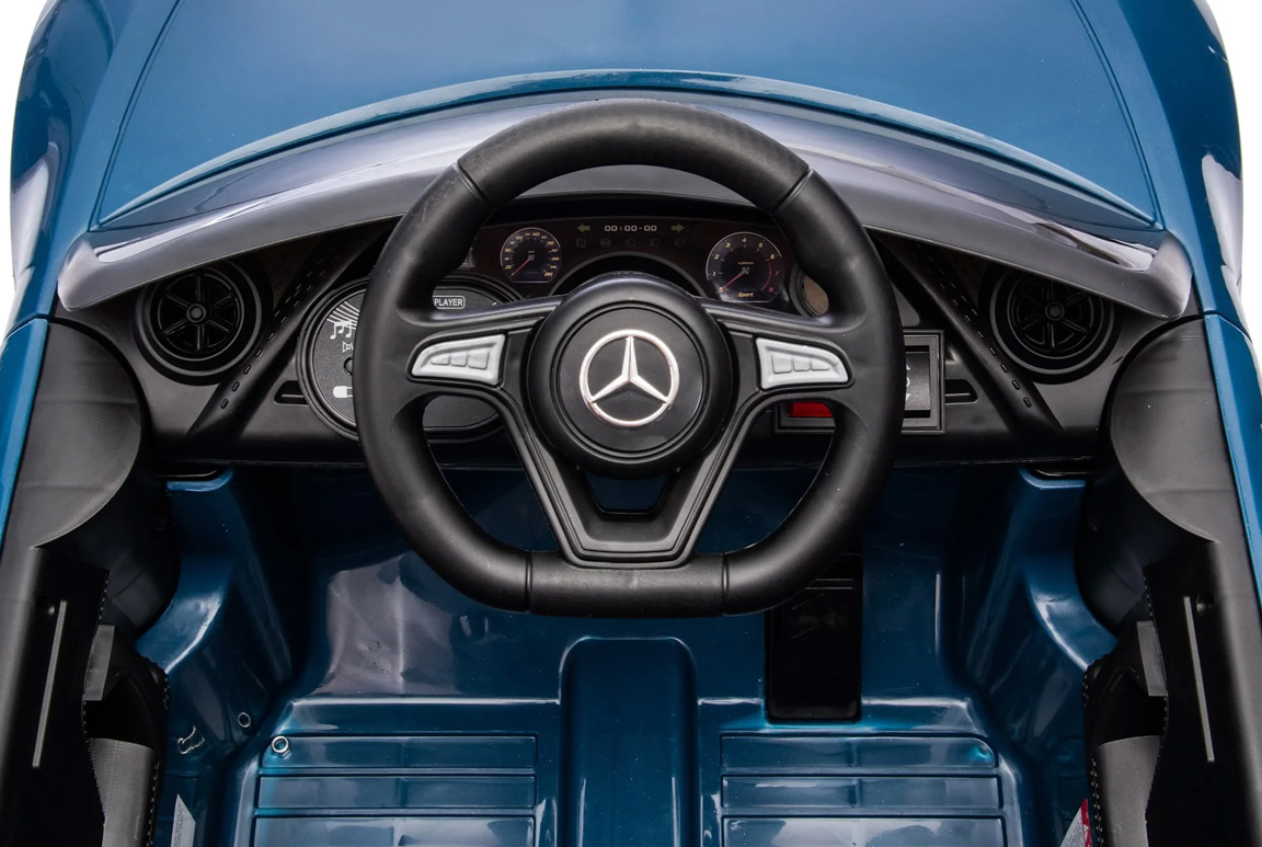 Mercedes CLS 350 Blå Elbil för barn - 9