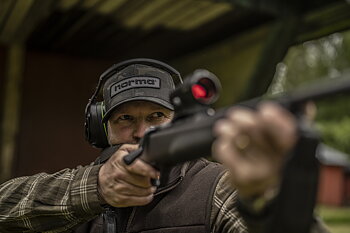 NORMA® Black Camo Snapback Cap